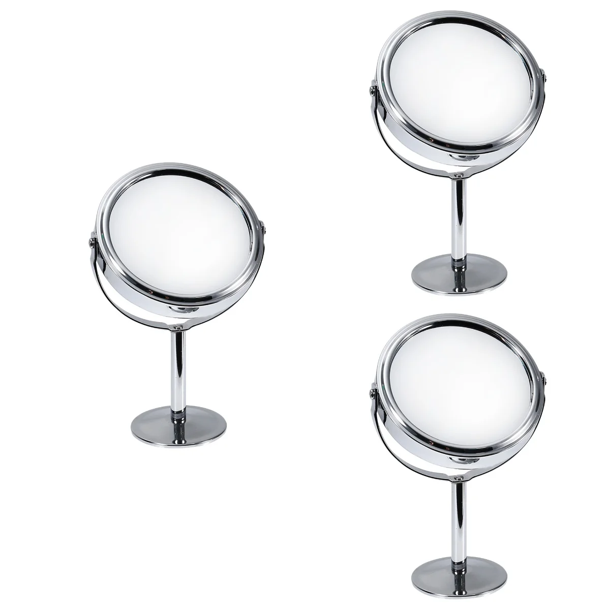 3pcs Desktop Rotation Makeup Mirror Double Sided Mirror Creative Round Mirror Dressing Mirror
3pcs Desktop Rotation Makeup Mirror Double Sided Mirror Creative Round Mirror Dressing Mirror