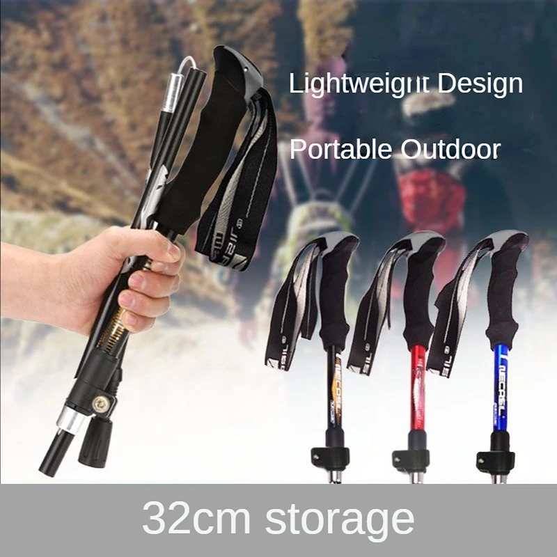 NECASIL NCS-85 Mountaineering Hiking Stick 5-section Ultra Light 7075 Aluminum Alloy Tungsten Steel Tip
NECASIL NCS-85 Mountaineering Hiking Stick 5-section Ultra Light 7075 Aluminum Alloy Tungsten Steel Tip