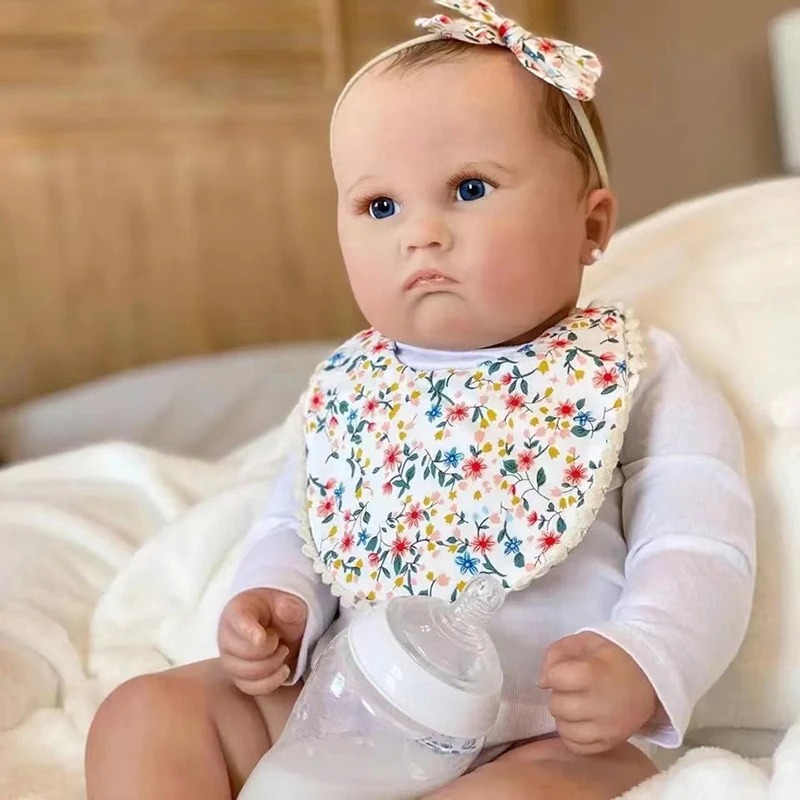 24Inch Already Painted Reborn Doll Parts Levi Awake Lifelike Baby 3D Painting with Visible Veins Cloth Body Included
24Inch Already Painted Reborn Doll Parts Levi Awake Lifelike Baby 3D Painting with Visible Veins Cloth Body Included
