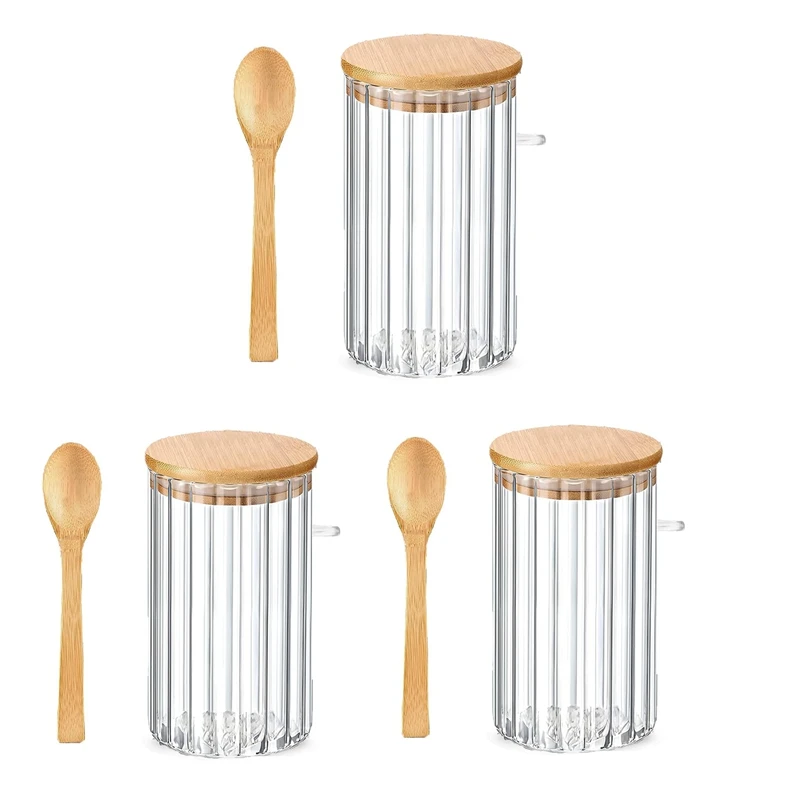 25 OZ Airtight Glass Jars With Bamboo Spoons Lids Overnight Oats Container Decorative Coffee Bar Food Storage Jar Easy To Use
25 OZ Airtight Glass Jars With Bamboo Spoons Lids Overnight Oats Container Decorative Coffee Bar Food Storage Jar Easy To Use