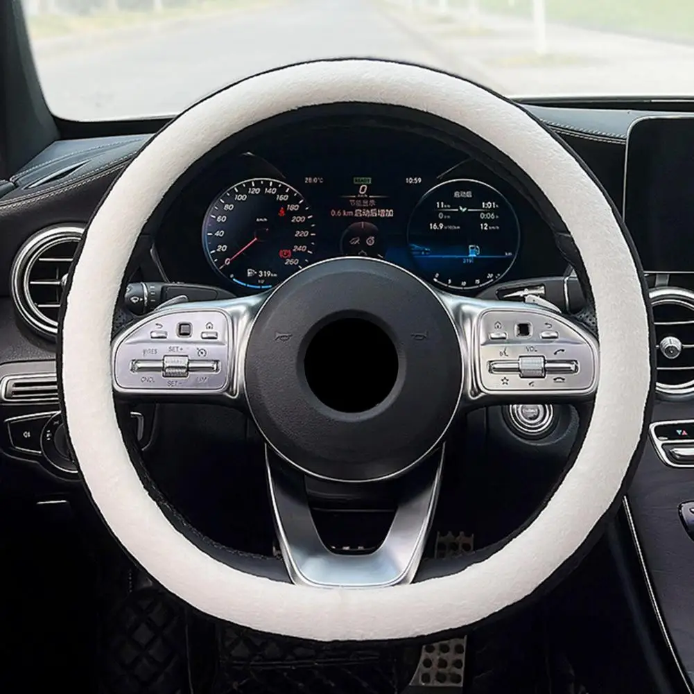 Steering Wheel Cover Stylish Anti-static Breathable High-density Steering Wheel Protector for Vehicle
Steering Wheel Cover Stylish Anti-static Breathable High-density Steering Wheel Protector for Vehicle