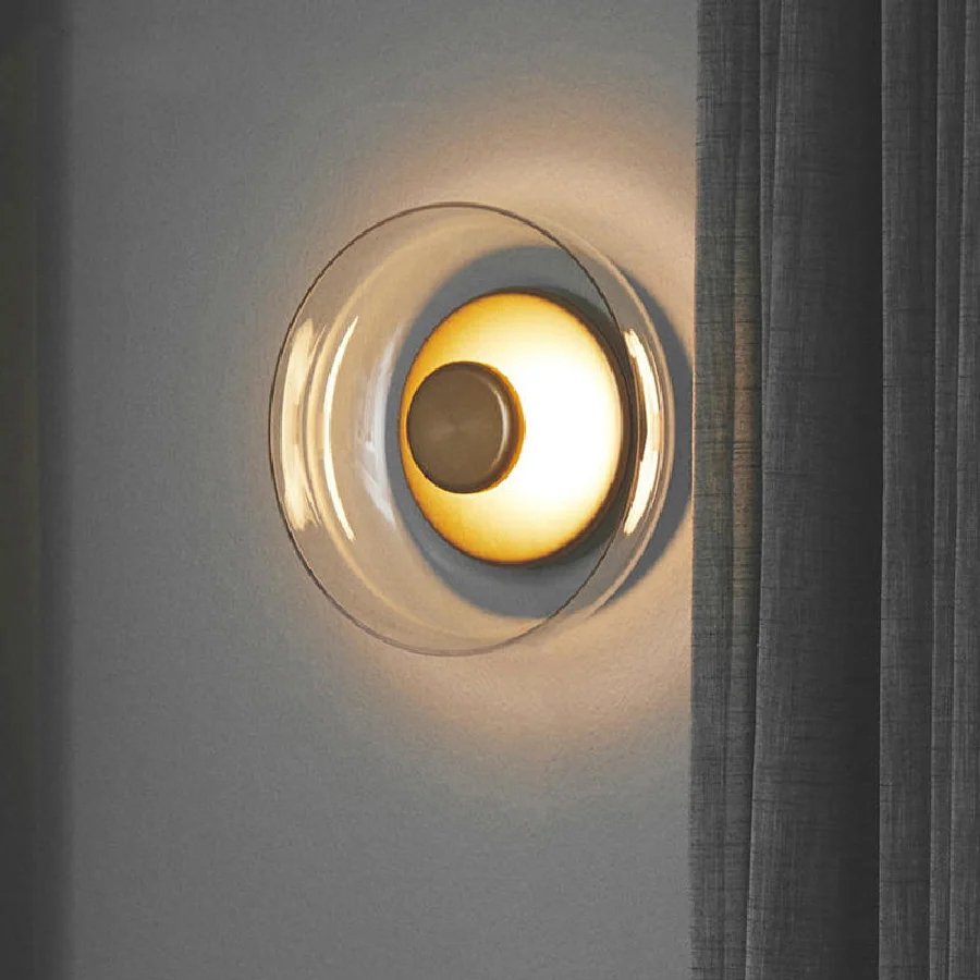 Nordic Design Wall Light Minimalist Bowl Atmosphere Lamp Indoor Decor Wall Sconce Bedroom Aisle Living Room Cloakroom Wall Light
Nordic Design Wall Light Minimalist Bowl Atmosphere Lamp Indoor Decor Wall Sconce Bedroom Aisle Living Room Cloakroom Wall Light