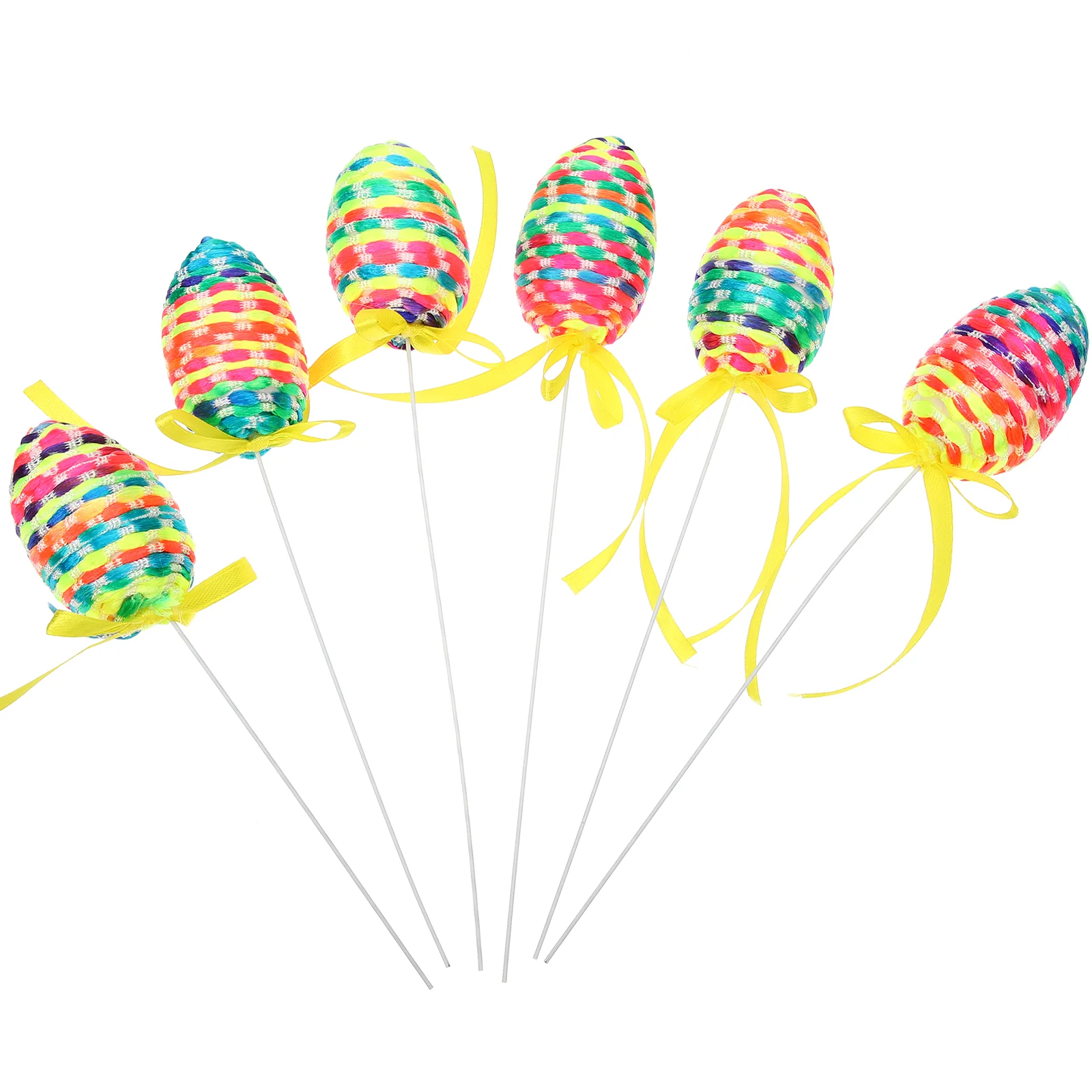 6Pcs Simulation Easter Egg Stem Ornament Artificial Stems Easter Egg Pick Ornament
6Pcs Simulation Easter Egg Stem Ornament Artificial Stems Easter Egg Pick Ornament