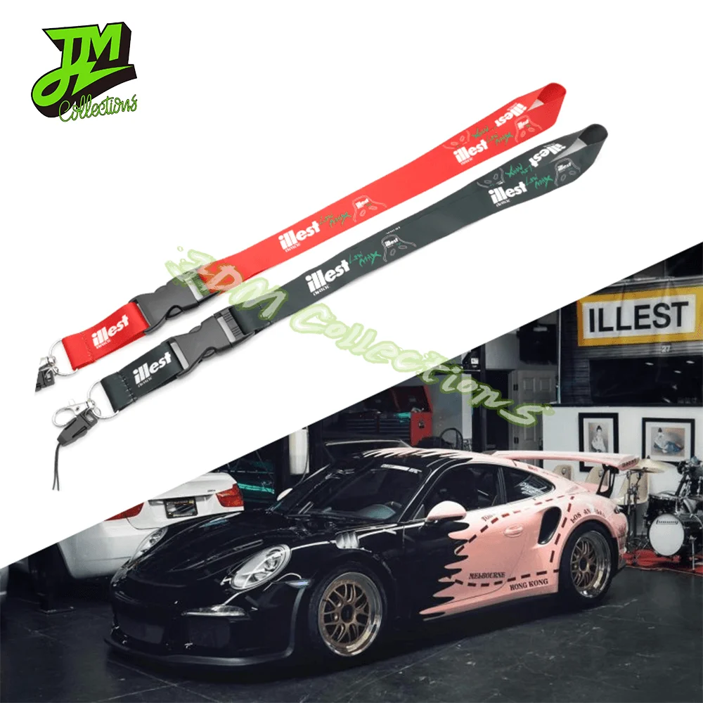 ILLEST Logo Car Neck Lanyard Cell Phone ID Card Hanging Rope JDM Style Neck Straps Creative Auto Keychain Lanyard Accessories
ILLEST Logo Car Neck Lanyard Cell Phone ID Card Hanging Rope JDM Style Neck Straps Creative Auto Keychain Lanyard Accessories