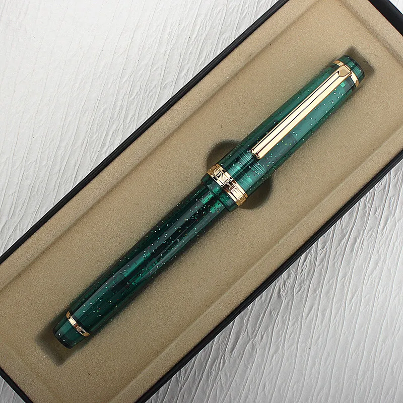 JinHao 82 Fountain Pen Fluorescent Dark Green Ink Pen EF F M Nib Business Stationery Office School Supplies Pens
JinHao 82 Fountain Pen Fluorescent Dark Green Ink Pen EF F M Nib Business Stationery Office School Supplies Pens