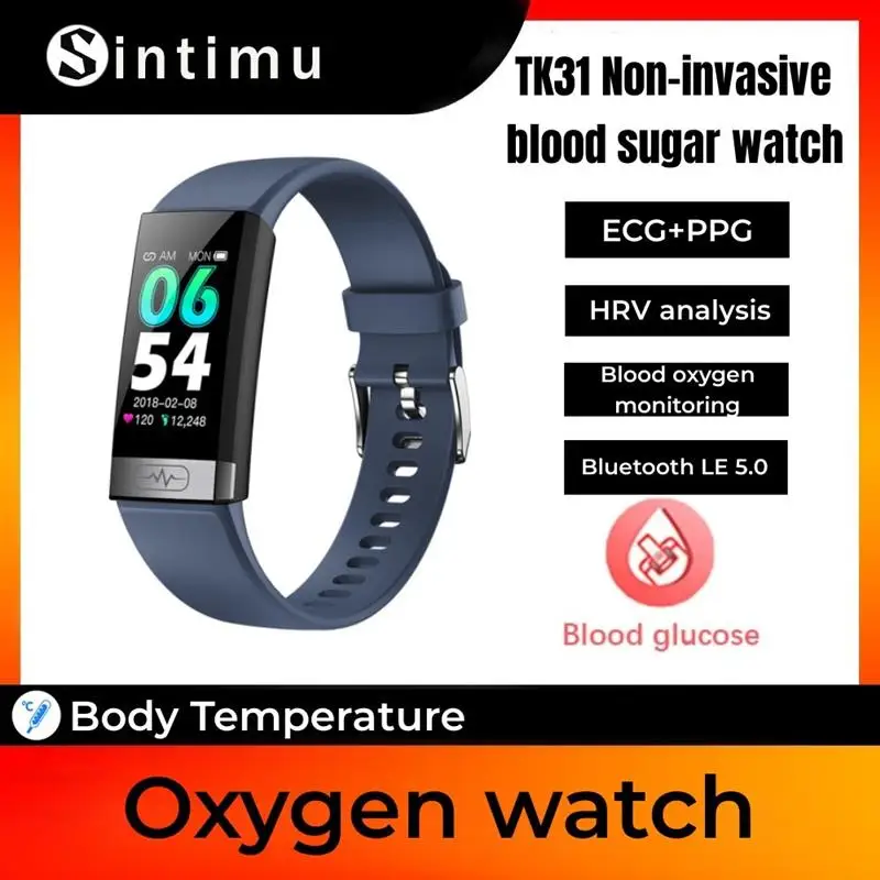 New Healthy Blood Glucose Smart Watch Men's ECG+PPG Women's Blood Pressure And Temperature Monitoring Waterproof Sports Bracelet 
New Healthy Blood Glucose Smart Watch Men's ECG+PPG Women's Blood Pressure And Temperature Monitoring Waterproof Sports Bracelet