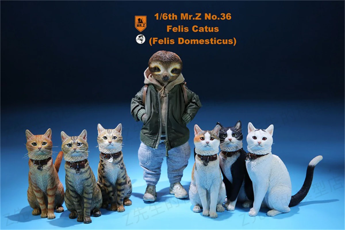 Милая домашняя кошка Mr.Z Studio 1:6, исцеляющая фигурка кошек, модель животного, коллекционная игрушка, настольное украшение, подарок для взрослы...
Милая домашняя кошка Mr.Z Studio 1:6, исцеляющая фигурка кошек, модель животного, коллекционная игрушка, настольное украшение, подарок для взрослы...