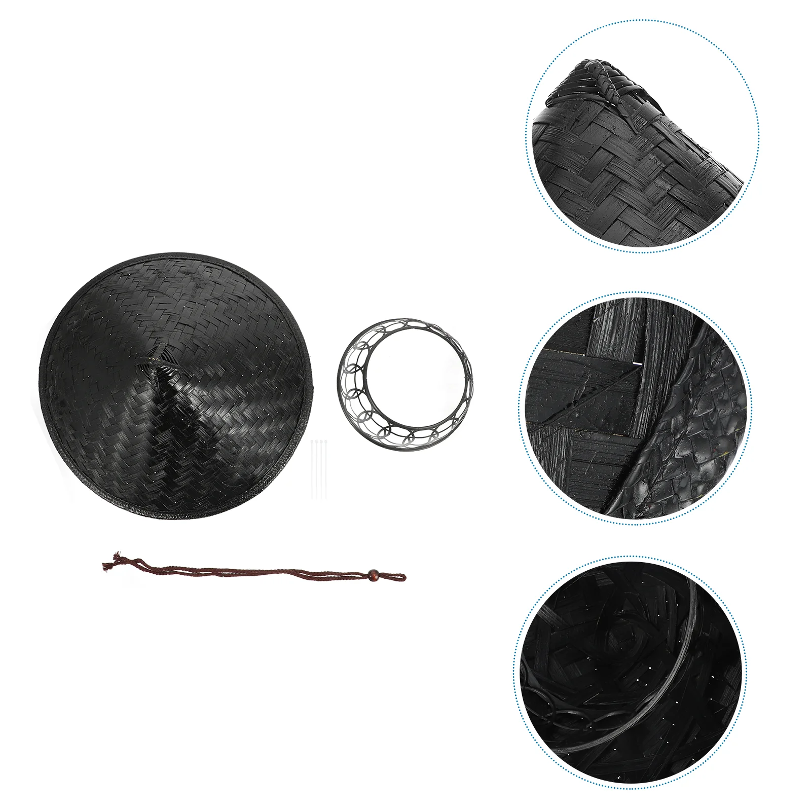 Samurai Hat Ninja Hat Swordsman Cosplay Chinese Bamboo Hat Japanese Knight Hat Asian Hat Oriental Cosplay Straw Caps 
Samurai Hat Ninja Hat Swordsman Cosplay Chinese Bamboo Hat Japanese Knight Hat Asian Hat Oriental Cosplay Straw Caps