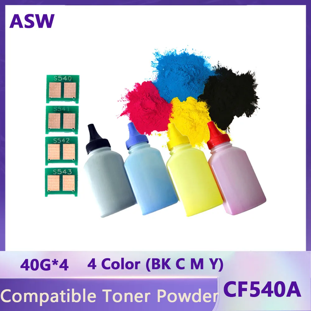 Сменный Тонер-порошок + 4 чипа для картриджа HP CF540A 203A, цветной LaserJet Pro M254nw 254dw MFP M280nw M281fdw 281fdn, принтер
Сменный Тонер-порошок + 4 чипа для картриджа HP CF540A 203A, цветной LaserJet Pro M254nw 254dw MFP M280nw M281fdw 281fdn, принтер
