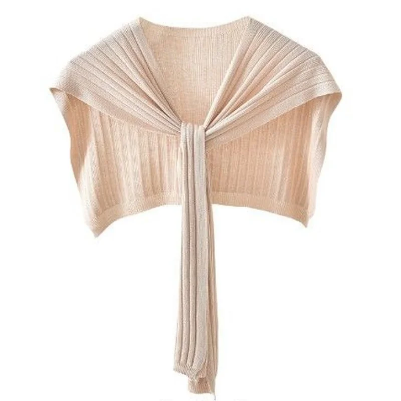 Korean Woolen Knit Warm Shawl Winter Female Blouse Shoulders Fake Collar Cape Knotted Scarf Solid Color Neck Guard Scarve
Korean Woolen Knit Warm Shawl Winter Female Blouse Shoulders Fake Collar Cape Knotted Scarf Solid Color Neck Guard Scarve
