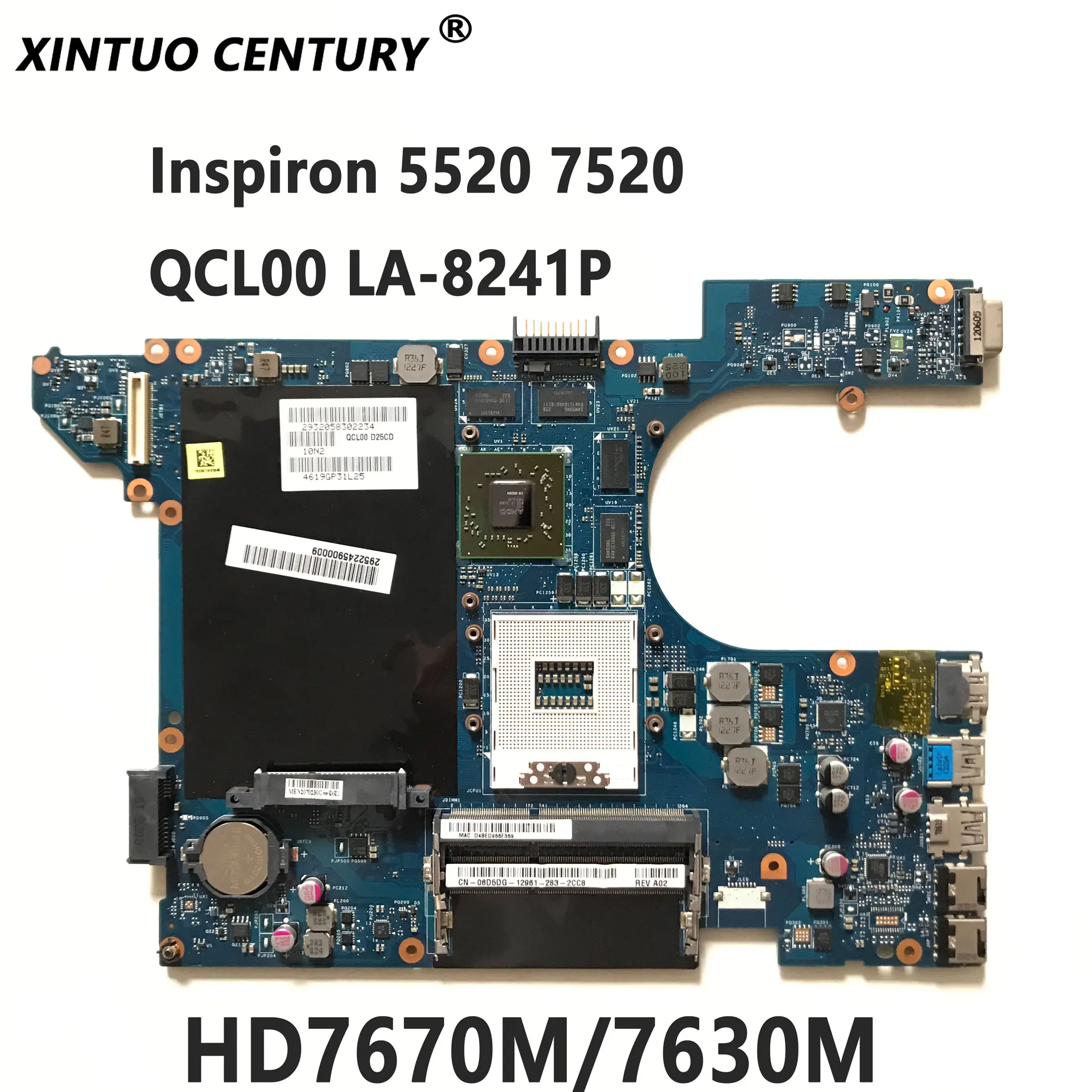 Семейная материнская плата 06D5DG 6D5DG для DELL Inspiron 15R 5520 7520 материнская плата для ноутбука QCL00 CN-06D5DG HD7670M/7630M 10
Семейная материнская плата 06D5DG 6D5DG для DELL Inspiron 15R 5520 7520 материнская плата для ноутбука QCL00 CN-06D5DG HD7670M/7630M 10