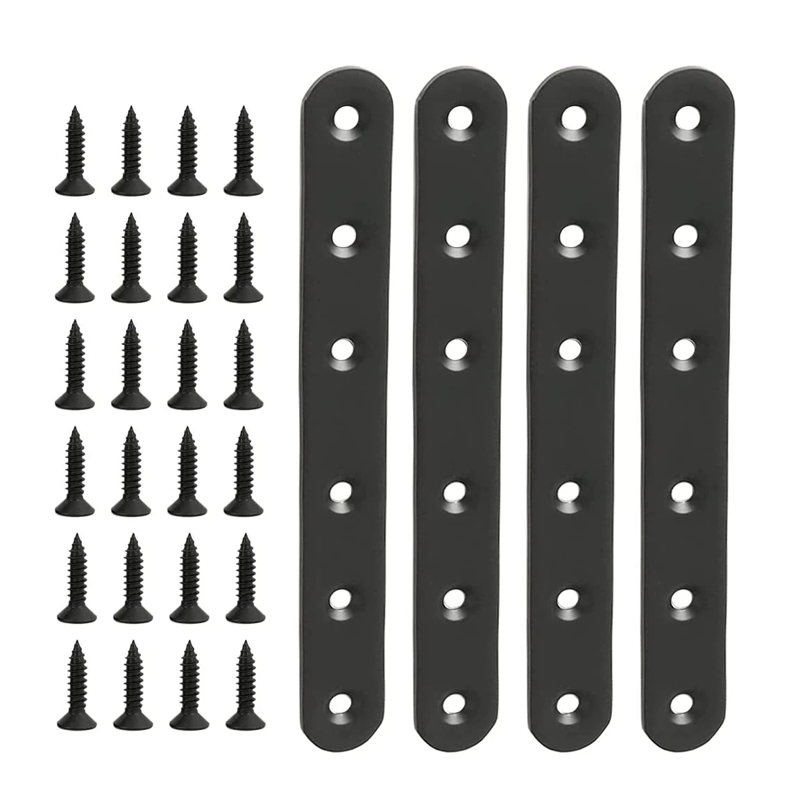 4 PCS Flat Straight Bracket Stainless Steel Mending Plate for Wood Metal Repair Joining Bracket for Furniture Wooden
4 PCS Flat Straight Bracket Stainless Steel Mending Plate for Wood Metal Repair Joining Bracket for Furniture Wooden