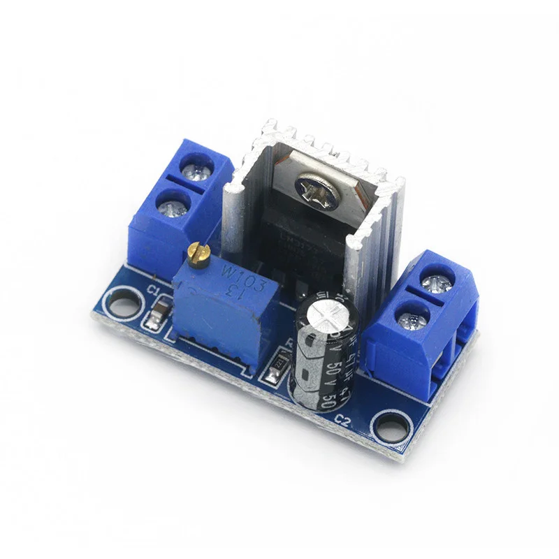 LM317 DC-DC Converter Buck Step Down Circuit Board Module Linear Regulator LM317 Adjustable Voltage Regulator Power Supply
LM317 DC-DC Converter Buck Step Down Circuit Board Module Linear Regulator LM317 Adjustable Voltage Regulator Power Supply