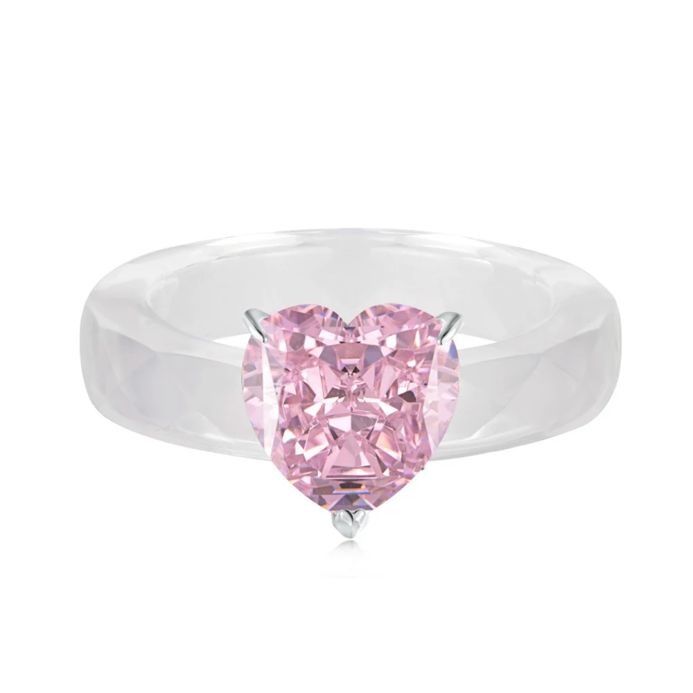 WPB S925 Sterling Silver Rings Women's Crystal Heart Ring Female 8A Zircon Luxury Jewelry Girl's Gift Holiday Party Trend New
WPB S925 Sterling Silver Rings Women's Crystal Heart Ring Female 8A Zircon Luxury Jewelry Girl's Gift Holiday Party Trend New