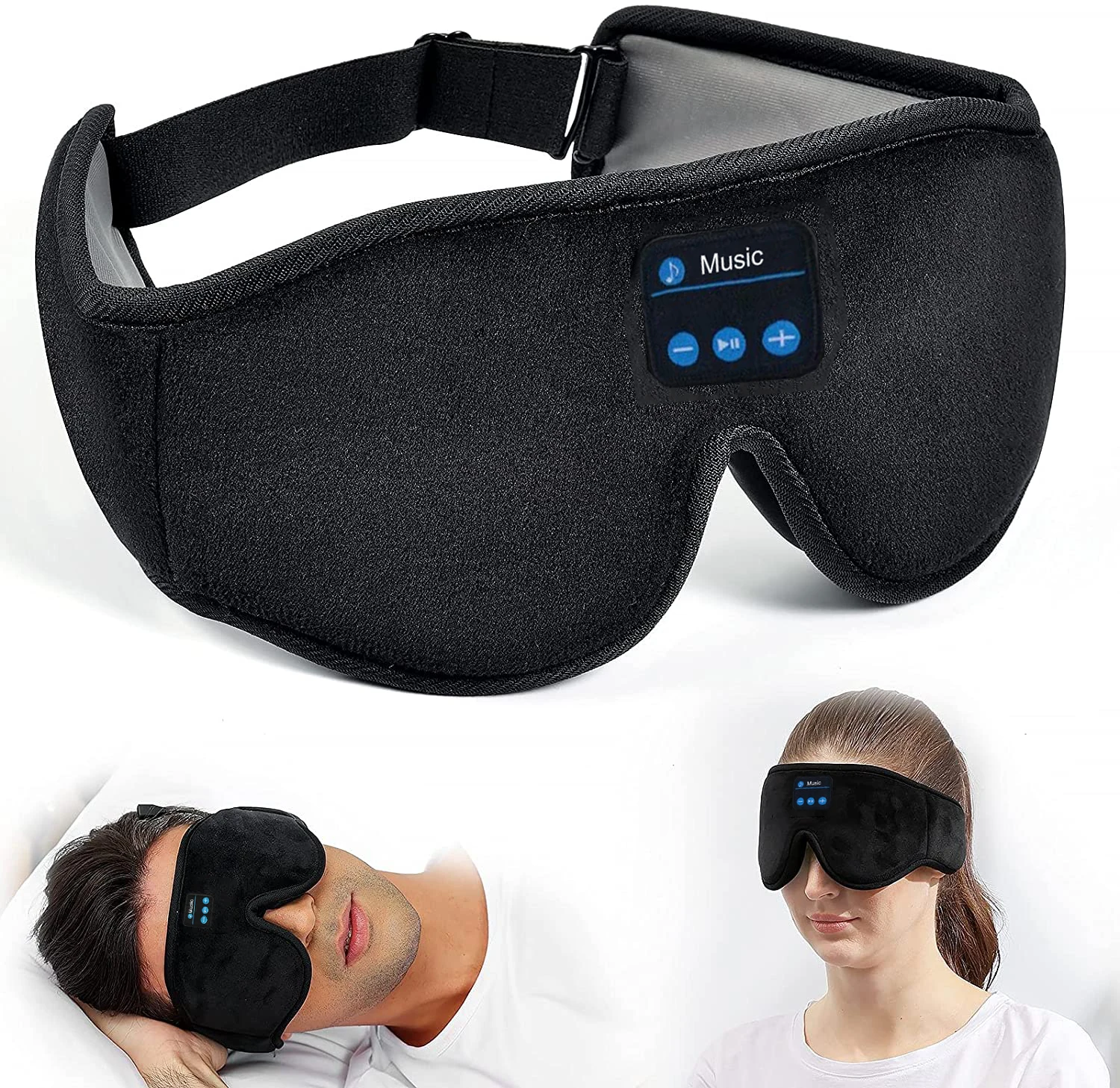Sleep Headphones 3D Bluetooth 5.0 Eye Mask Headband Wireless Sleeping Breathable Music Earbuds Thin Speakers for Side Sleeper
Sleep Headphones 3D Bluetooth 5.0 Eye Mask Headband Wireless Sleeping Breathable Music Earbuds Thin Speakers for Side Sleeper