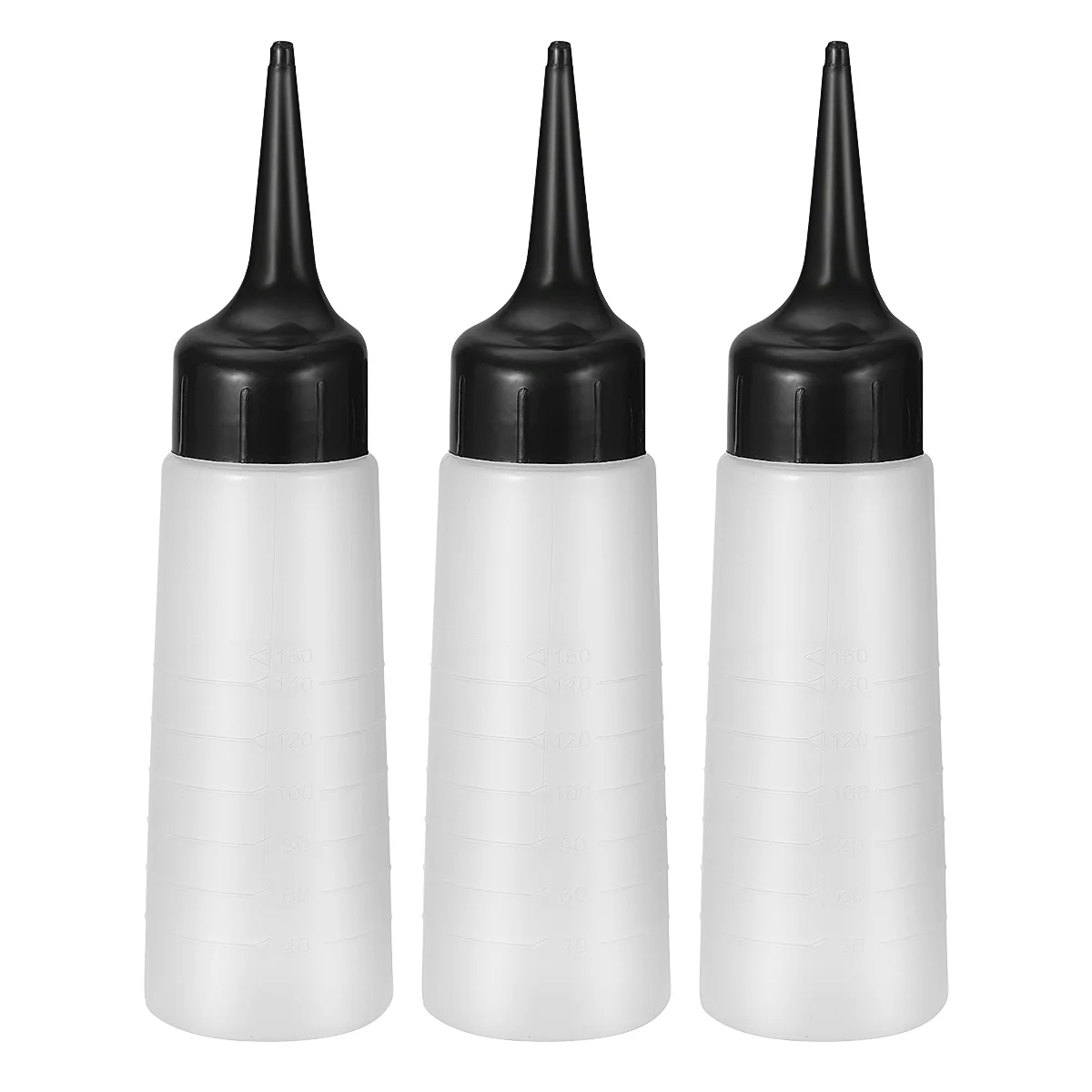 Hair Color Bottle Applicator, 150ml/ 5 Ounce Applicator Bottle with Angled Tip, Squeeze Bottle for Hair- 3 Pack
Hair Color Bottle Applicator, 150ml/ 5 Ounce Applicator Bottle with Angled Tip, Squeeze Bottle for Hair- 3 Pack