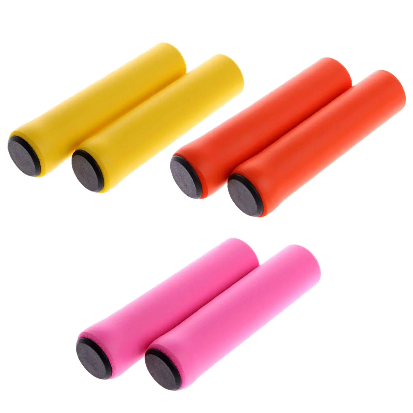 Set of 2 Bike Handle Bar Grip Replacement Soft for Bicycle BMX Cycling Parts
Set of 2 Bike Handle Bar Grip Replacement Soft for Bicycle BMX Cycling Parts