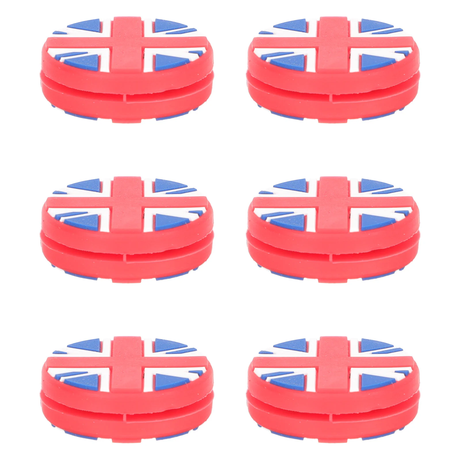 Tennis Racket Shock Absorber Shocking Silicone Vibration Dampener Absorbers National Flag Pattern
Tennis Racket Shock Absorber Shocking Silicone Vibration Dampener Absorbers National Flag Pattern