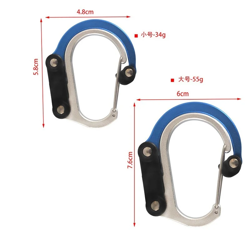 Swivel Hook Strong Clip Camping Hiking Backpack Mountaineering Outdoor Accessories
Swivel Hook Strong Clip Camping Hiking Backpack Mountaineering Outdoor Accessories