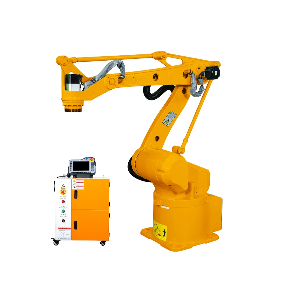 mini industri robot arm 6 Axis Industrial Pick and place robot arm machine palletizing robot price Automatic 6dof
mini industri robot arm 6 Axis Industrial Pick and place robot arm machine palletizing robot price Automatic 6dof