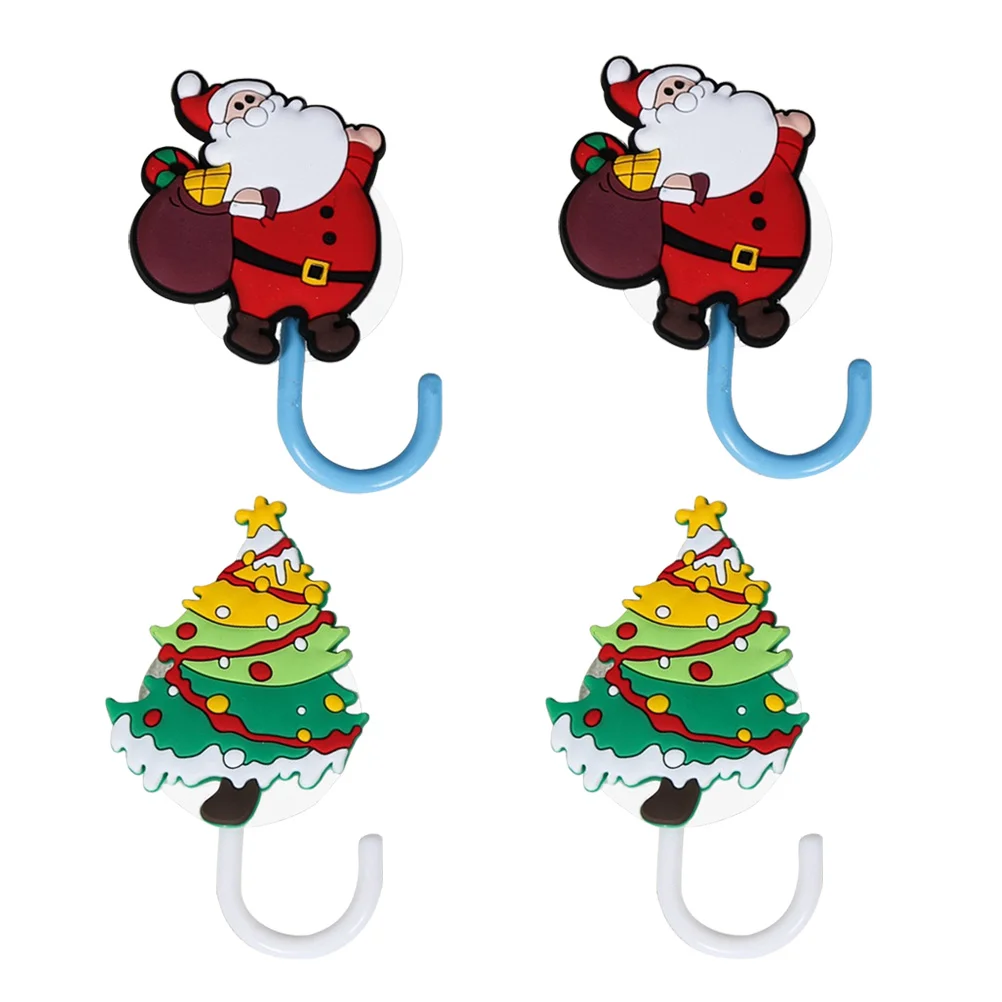 4pcs Christmas Hanging Hooks Holiday Santa Claus Sucker Design Elk Decoration for Living Room Bedroom Home Bar
4pcs Christmas Hanging Hooks Holiday Santa Claus Sucker Design Elk Decoration for Living Room Bedroom Home Bar