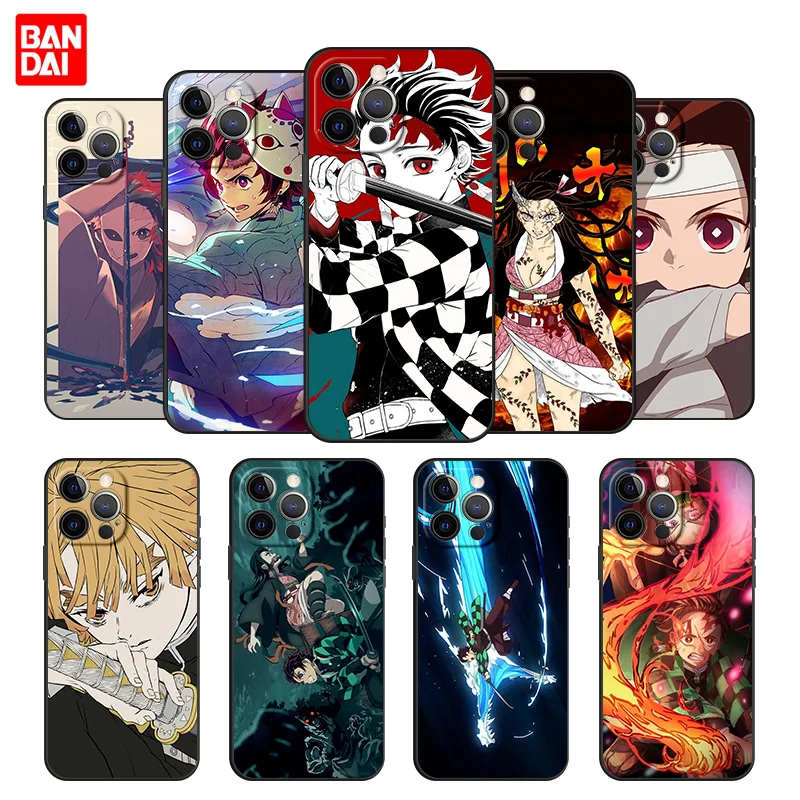 Japan Demon Slayer Cute Case for iPhone 11 12 13 Pro Max SE 2020 11pro 12pro 13pro Mini Silicone Cover Capinha Black Funda
Japan Demon Slayer Cute Case for iPhone 11 12 13 Pro Max SE 2020 11pro 12pro 13pro Mini Silicone Cover Capinha Black Funda