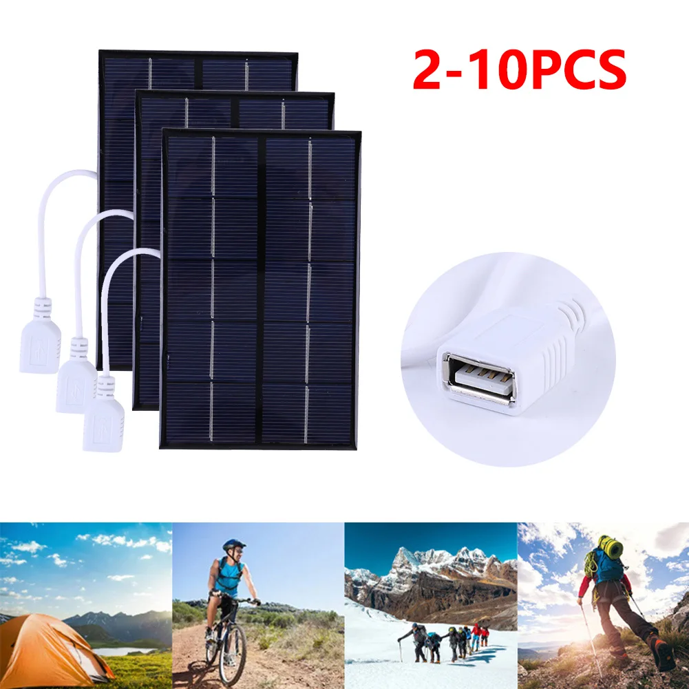 10 PCS USB Solar Panel 5W 5V Portable Outdoor solar panel kit complete Solar Charger Generator for Battery Cell Phone Charger
10 PCS USB Solar Panel 5W 5V Portable Outdoor solar panel kit complete Solar Charger Generator for Battery Cell Phone Charger