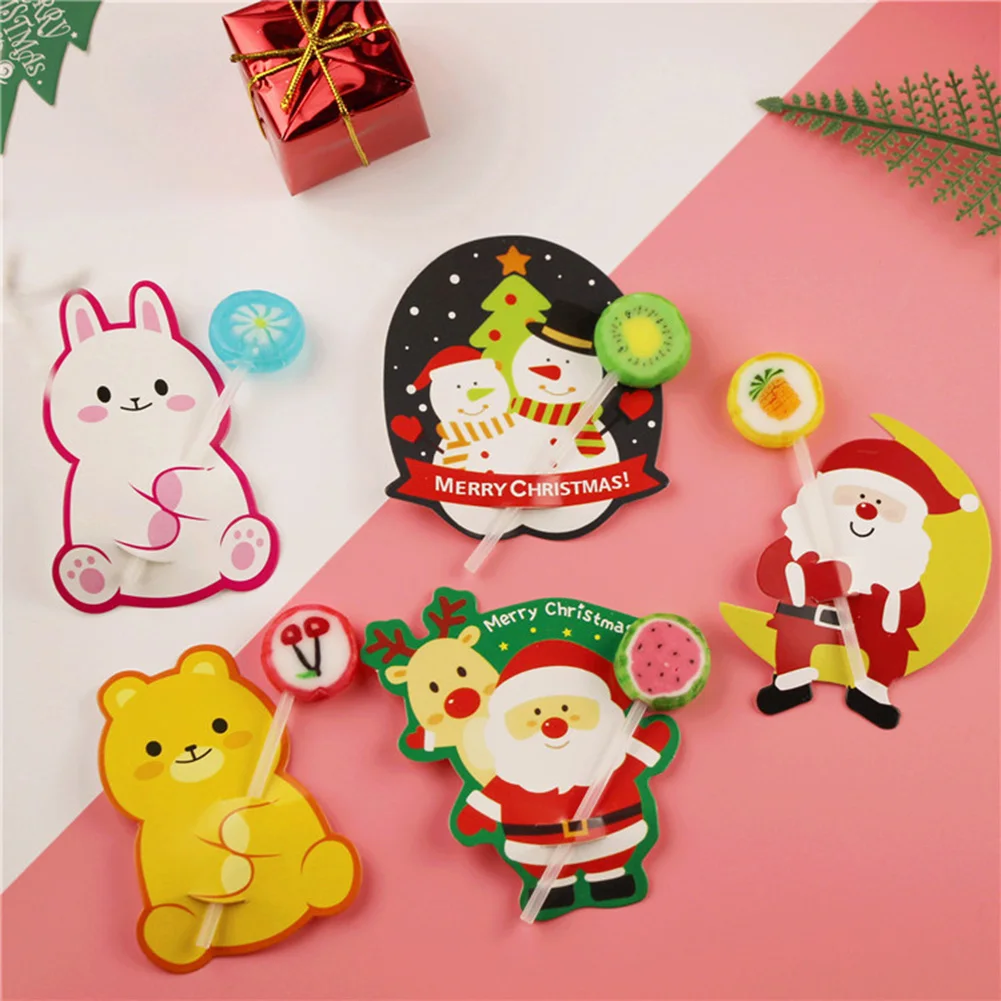 50pcs Christmas Paper Lollipop Cards Snowman Lolly Candy Holder Gift Package Decor Christmas Decoration 2023 New Year Navidad
50pcs Christmas Paper Lollipop Cards Snowman Lolly Candy Holder Gift Package Decor Christmas Decoration 2023 New Year Navidad