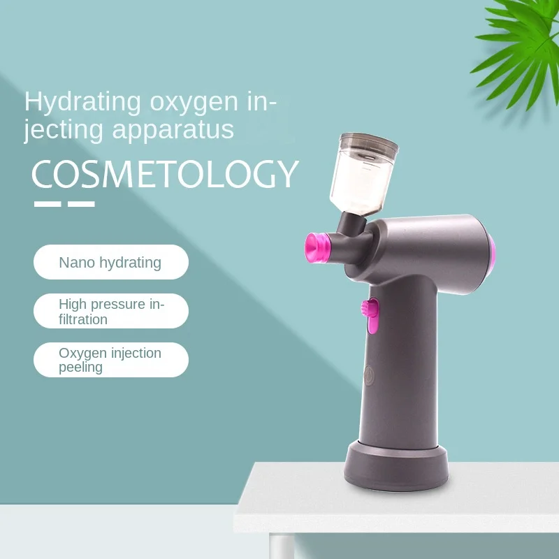 Beauty spray hydrating instrument nano household high-pressure spray gun hand-held scalp oxygen injection instrument sprayer
Beauty spray hydrating instrument nano household high-pressure spray gun hand-held scalp oxygen injection instrument sprayer