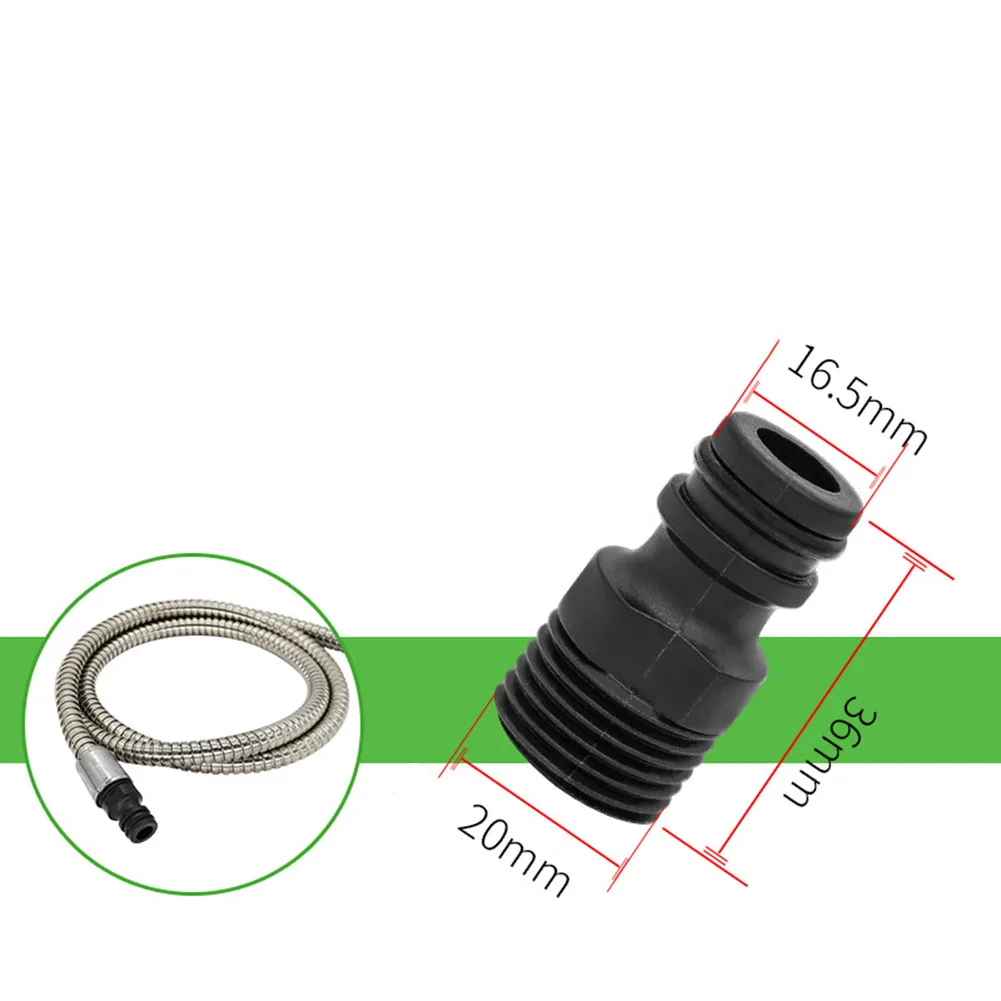 2pcs/set 1/2" BSP Threaded Tap Adaptor Garden Water Hose Quick Pipe Connectors Fitting Garden Irrigation System Part
2pcs/set 1/2" BSP Threaded Tap Adaptor Garden Water Hose Quick Pipe Connectors Fitting Garden Irrigation System Part