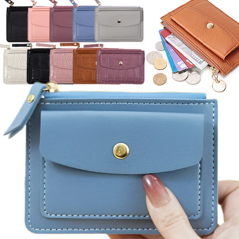 Fashion Small Wallet Zipper Hasp Women Simple Wallets Leather Female Purse Mini Zipper Solid Multi-Cards Holder Coin Short Purse
Fashion Small Wallet Zipper Hasp Women Simple Wallets Leather Female Purse Mini Zipper Solid Multi-Cards Holder Coin Short Purse