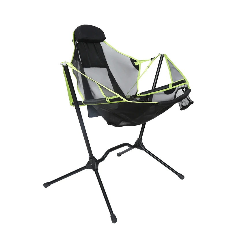 Camping Rocking Reclining Chair Ultralight Aluminium Alloy Swing Chair for Beach
Camping Rocking Reclining Chair Ultralight Aluminium Alloy Swing Chair for Beach