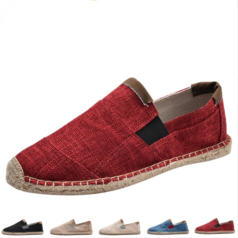 ST459 Designer Men Shoes Newest Breathable Canvas Casual Loafers Fashion Flat Lazy Soft Slip on Espadrilles Zapatillas Hombre
ST459 Designer Men Shoes Newest Breathable Canvas Casual Loafers Fashion Flat Lazy Soft Slip on Espadrilles Zapatillas Hombre