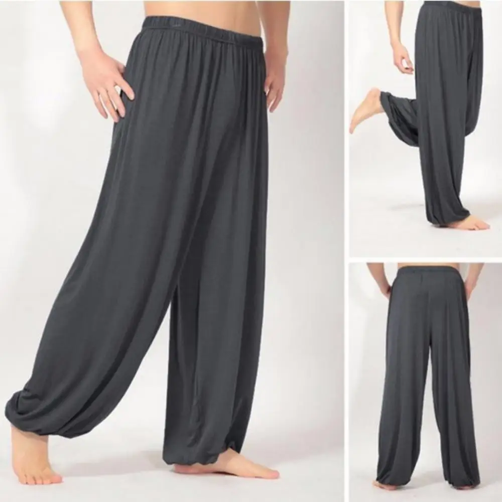 Harem Pants Yoga Pants Men Casual Solid Color Baggy Trousers Belly Dance Yoga Slacks Sweatpant Trendy Loose Dance Sport Clothes
Harem Pants Yoga Pants Men Casual Solid Color Baggy Trousers Belly Dance Yoga Slacks Sweatpant Trendy Loose Dance Sport Clothes