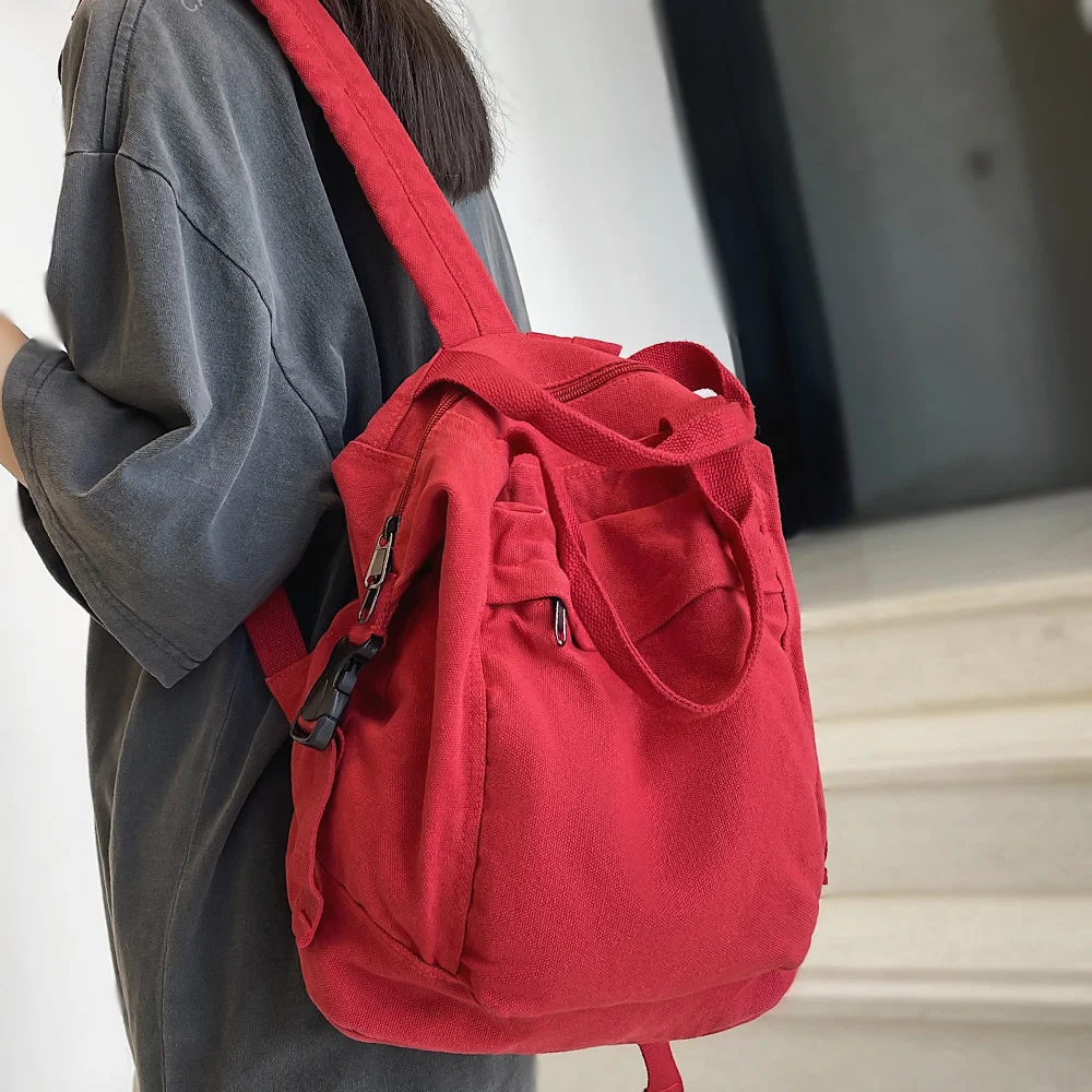 Women Backpack Canvas Girl Fabric School Bag New College Student Vintage Female Laptop Bag Travel Kawaii Ladies Backpack Mochila
Women Backpack Canvas Girl Fabric School Bag New College Student Vintage Female Laptop Bag Travel Kawaii Ladies Backpack Mochila