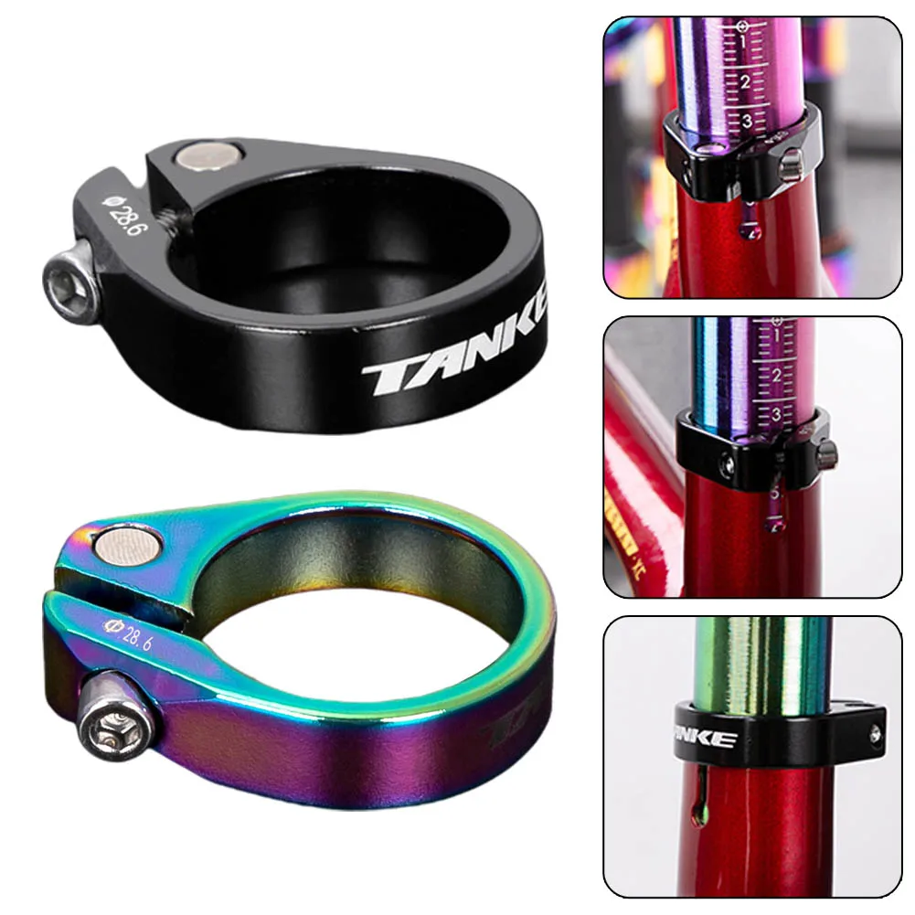 TANKE MTB Road Bike Seat Post Clamp Lightweight Aluminum Alloy Cycling Saddle Seat Post Clamp For 28.6mm Bicycle Seatpost
TANKE MTB Road Bike Seat Post Clamp Lightweight Aluminum Alloy Cycling Saddle Seat Post Clamp For 28.6mm Bicycle Seatpost