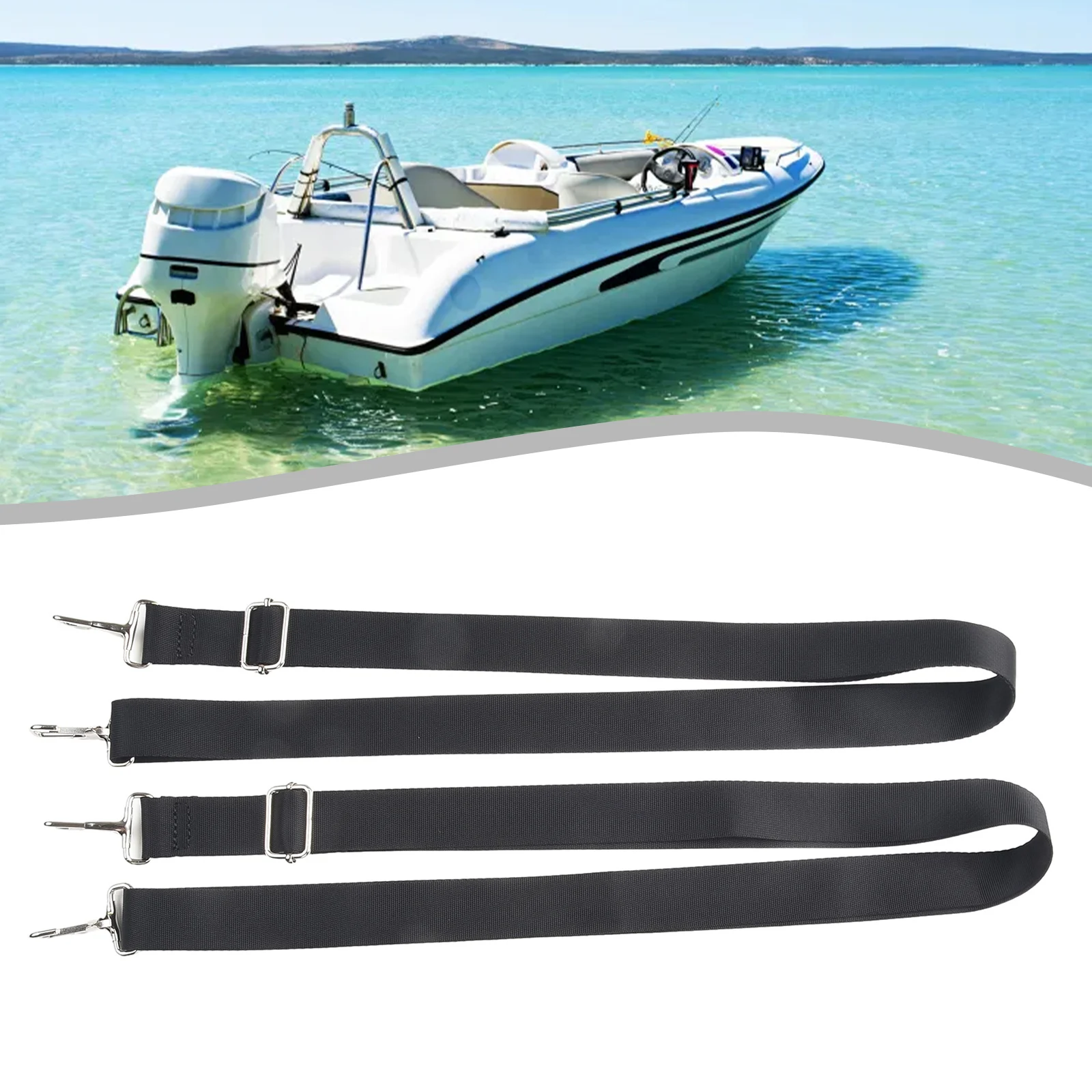 Boat Awning Straps Yacht Nylon Webbing Superior Strength Top 28in-60in Adjustable Adjustable Length Durability
Boat Awning Straps Yacht Nylon Webbing Superior Strength Top 28in-60in Adjustable Adjustable Length Durability