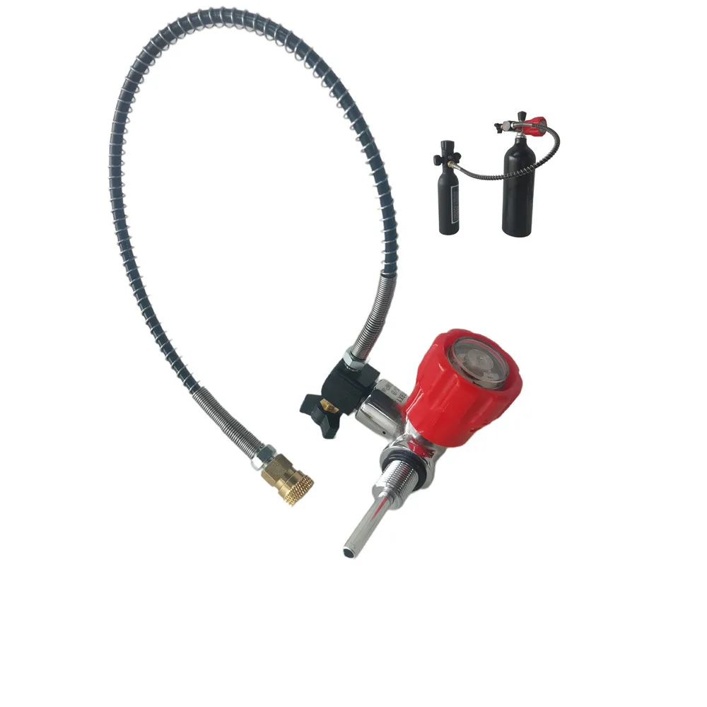 M18x1.5 PCP Tank Valve Air Fill Station Paintball Gas Cylinder Refill Adapter 400bar 6000psi With 50cm Hose
M18x1.5 PCP Tank Valve Air Fill Station Paintball Gas Cylinder Refill Adapter 400bar 6000psi With 50cm Hose