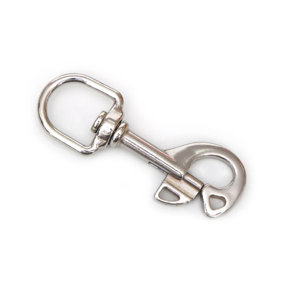 Scuba Diving Swivel Eye Bolt Snap Hook EchnicalSingle Hook Spring Buckle Clasps 316 Stainless Steel Horseshoe-shaped Mouth
Scuba Diving Swivel Eye Bolt Snap Hook EchnicalSingle Hook Spring Buckle Clasps 316 Stainless Steel Horseshoe-shaped Mouth