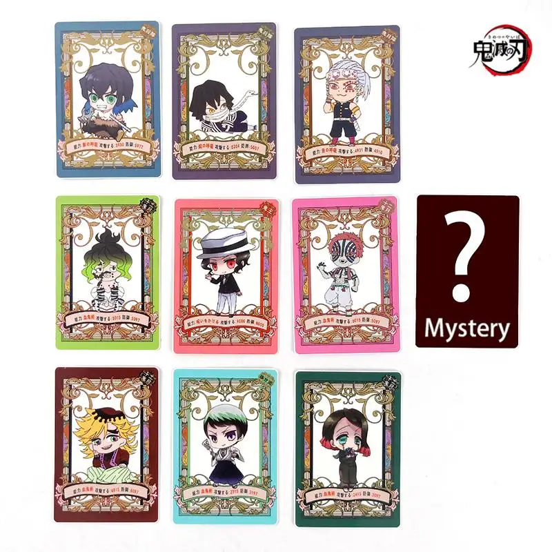 Kawaii Demon Slayer Game Cardboard Kamado Tanjirou Nezuko Tomioka Giyuu Kochou Randomly Drawn Mystery Collect Commemorate Gifts
Kawaii Demon Slayer Game Cardboard Kamado Tanjirou Nezuko Tomioka Giyuu Kochou Randomly Drawn Mystery Collect Commemorate Gifts