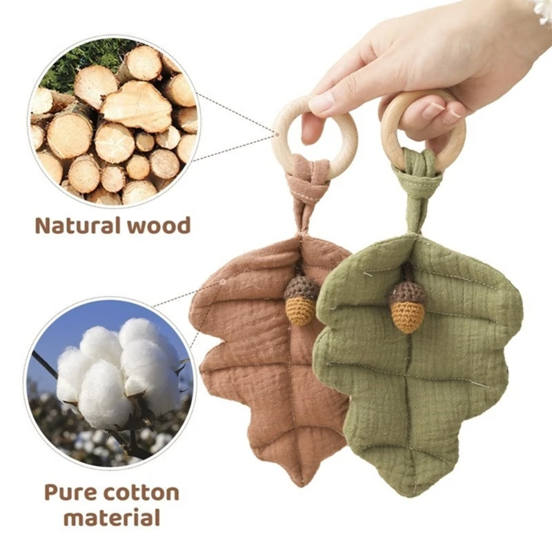 Leaf Mobile Rattle Baby Soothe Toy Stroller Hanging Rattle Toy Soft Sleeping Wind-Chime Infant Teething Toy Crib Pendant
Leaf Mobile Rattle Baby Soothe Toy Stroller Hanging Rattle Toy Soft Sleeping Wind-Chime Infant Teething Toy Crib Pendant