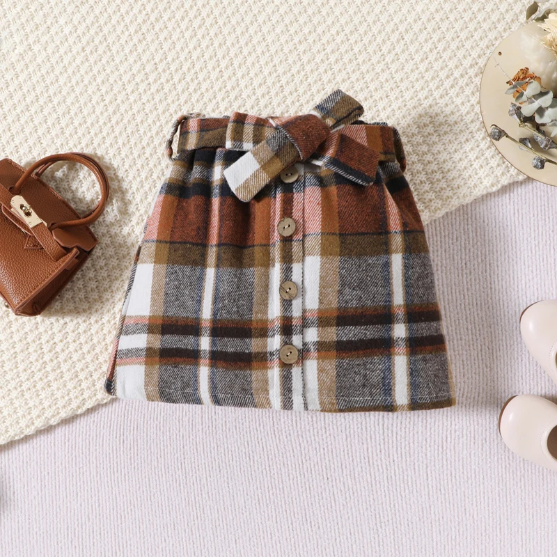 Kupretty Toddler Fall Winter Outfits Baby Girl Clothes Crewneck Puff Sleeve Knit Pullover Tops Plaid Mini Skirts Hat Set
Kupretty Toddler Fall Winter Outfits Baby Girl Clothes Crewneck Puff Sleeve Knit Pullover Tops Plaid Mini Skirts Hat Set