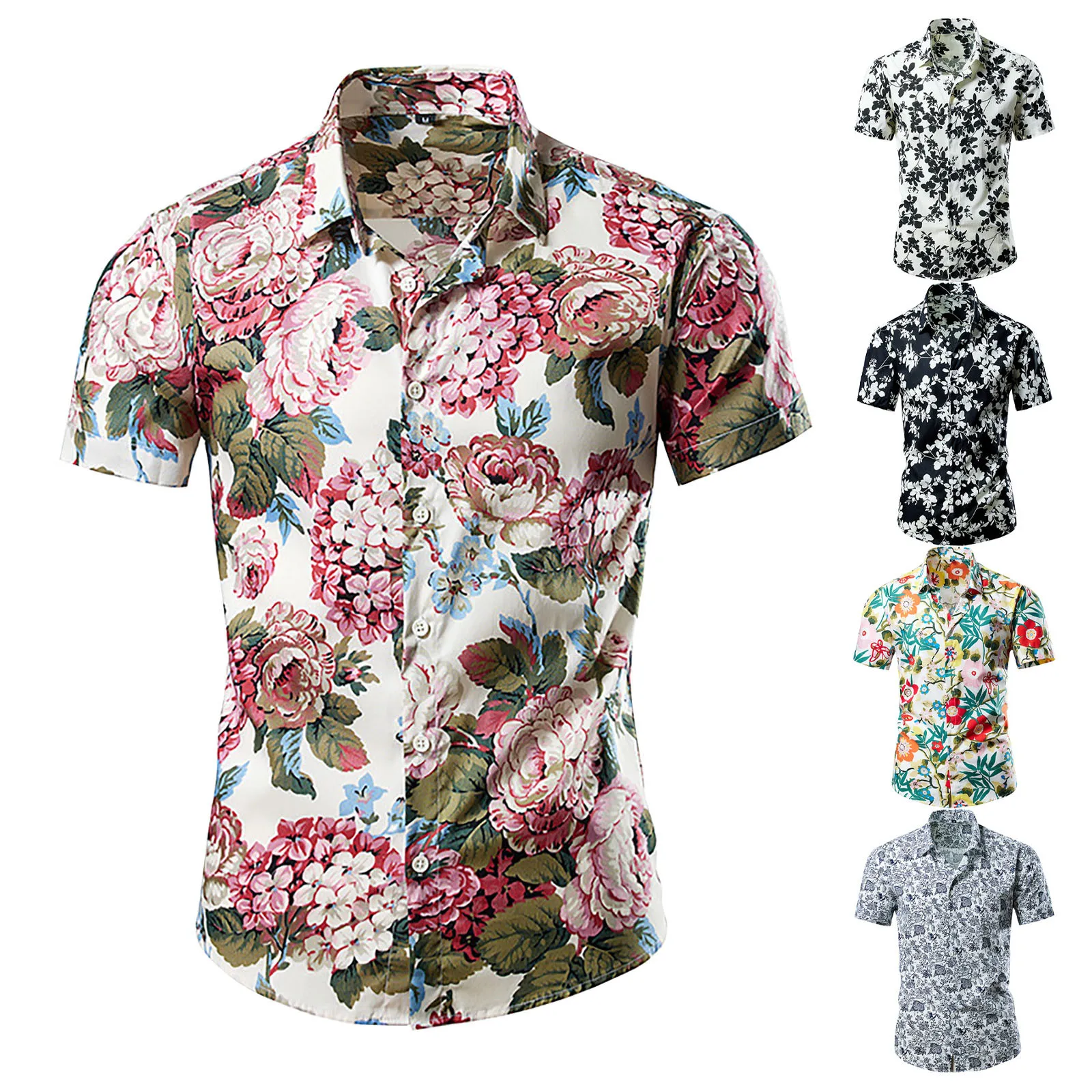Summer Fashion Retro Men's Shirts Printed Short Sleeve Button Loose Tops Casual Streetwear Beach Fashion 2023 Clothing Tops
Summer Fashion Retro Men's Shirts Printed Short Sleeve Button Loose Tops Casual Streetwear Beach Fashion 2023 Clothing Tops