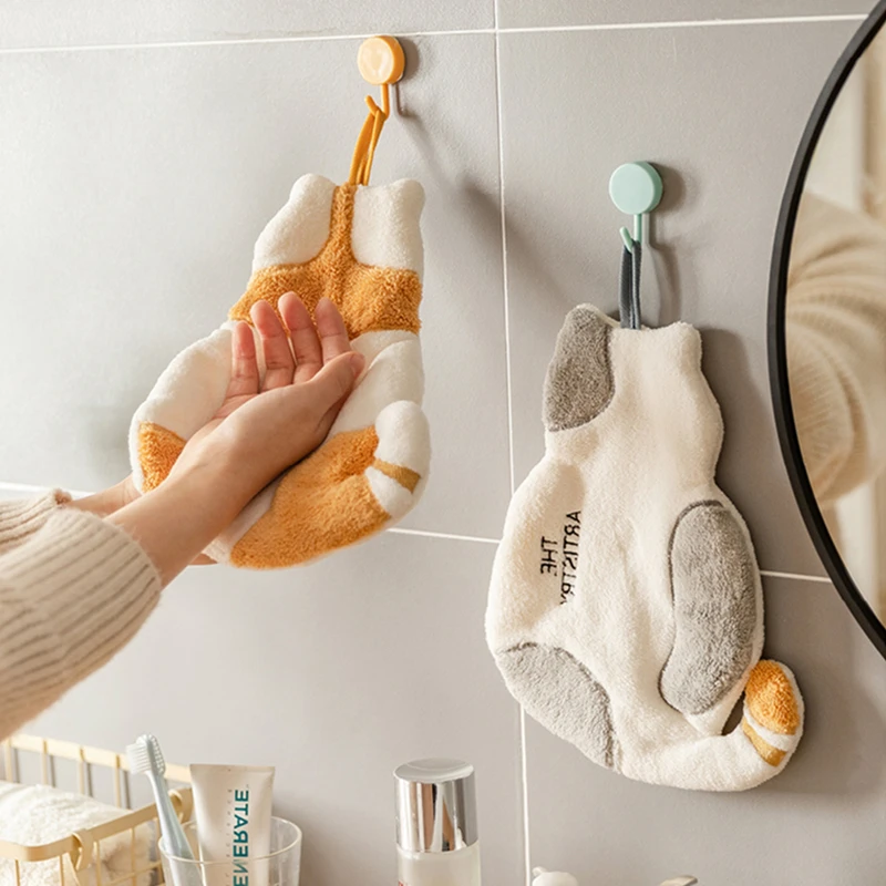 Microfiber Cute Cat Hand Towel Super Absorbent Kitchen Towel High-efficiency Tableware Cleaning Towel Kitchen Tools For Child
Microfiber Cute Cat Hand Towel Super Absorbent Kitchen Towel High-efficiency Tableware Cleaning Towel Kitchen Tools For Child