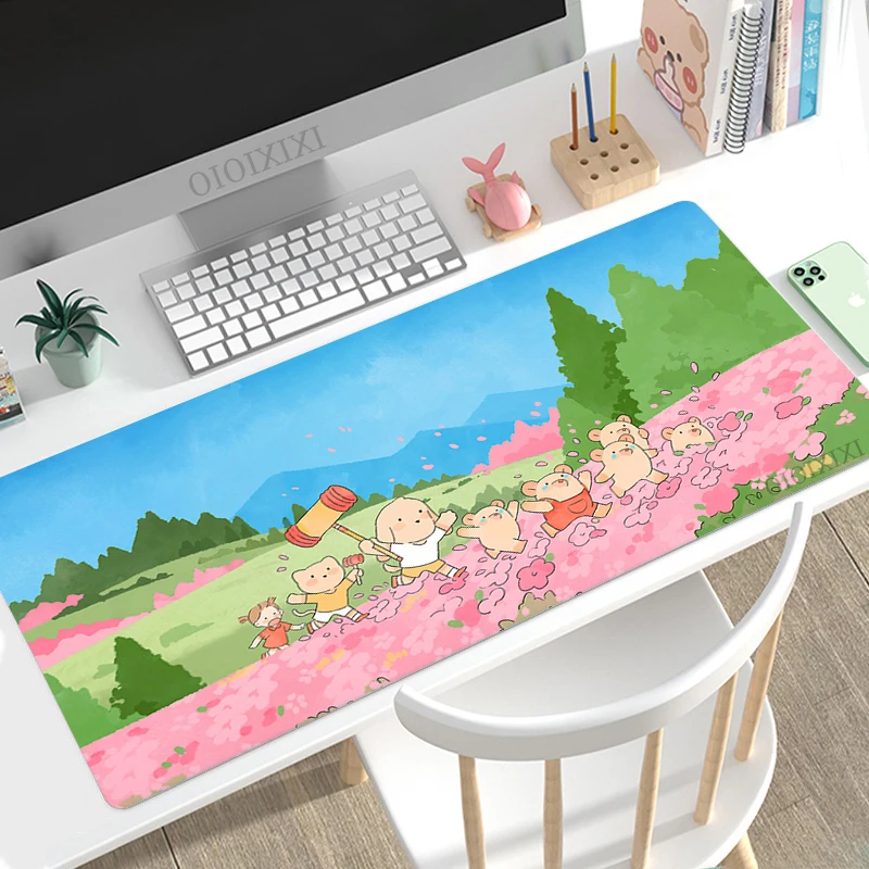 Cute Anime Mouse Pad Gamer XL New Computer Mousepad XXL MousePads Natural Rubber Office Non-Slip Computer Table Mat Mice Pad
Cute Anime Mouse Pad Gamer XL New Computer Mousepad XXL MousePads Natural Rubber Office Non-Slip Computer Table Mat Mice Pad