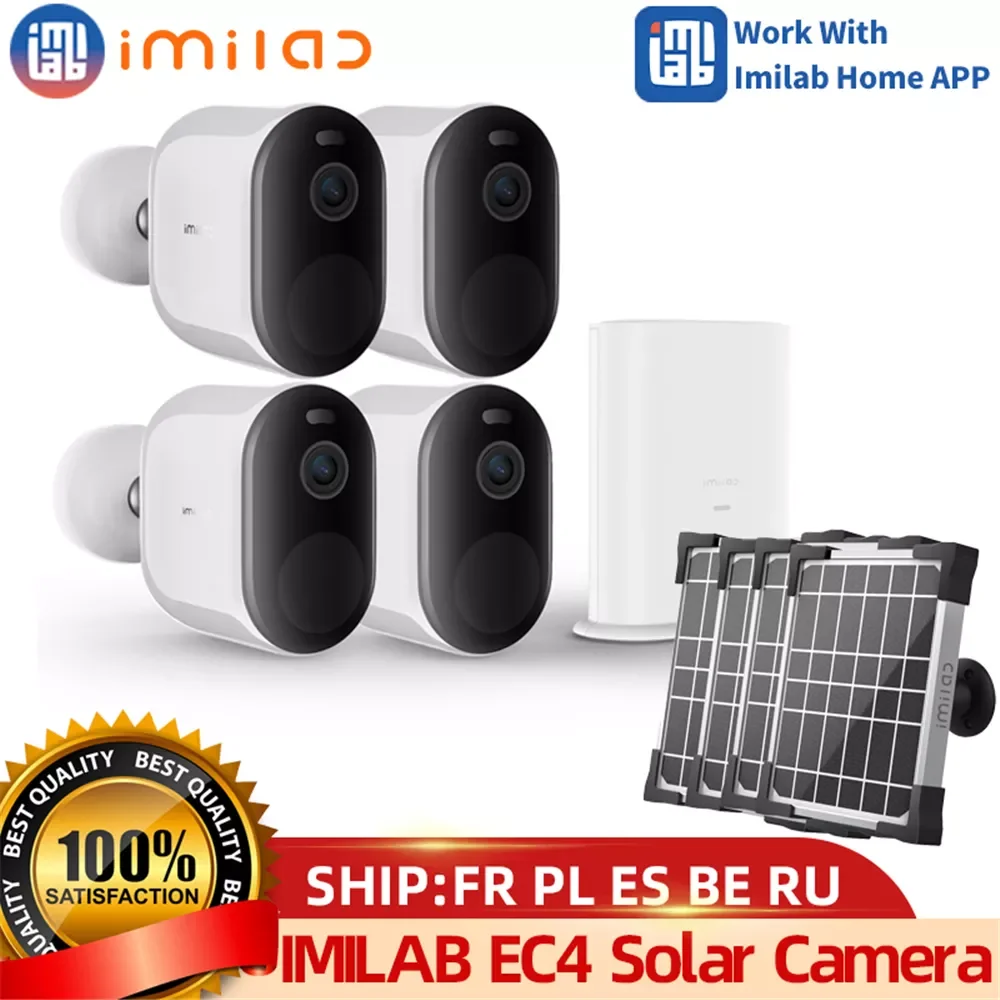 EC4 Wifi Camera Outdoor Wireless 4MP HD Ip Mihome Smart Home Security Webcam CCTV Night Vision Vedio Surveillance Cam
EC4 Wifi Camera Outdoor Wireless 4MP HD Ip Mihome Smart Home Security Webcam CCTV Night Vision Vedio Surveillance Cam