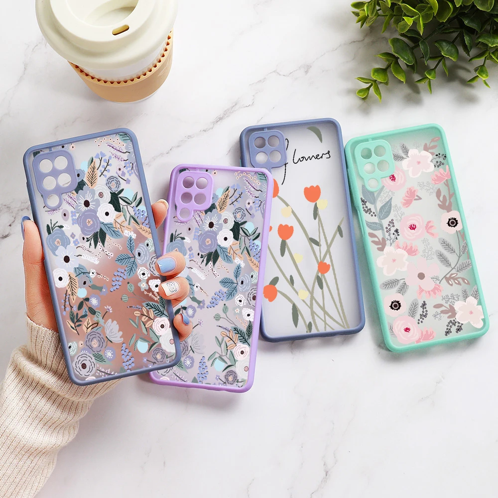 

A52S 5G Case For Samsung A53 Case A03S A50 A52 Galaxy S22 Ultra S21 S20 FE A12 A22 5G A32 A21S A31 A51 A71 A72 A33 Matte Covers