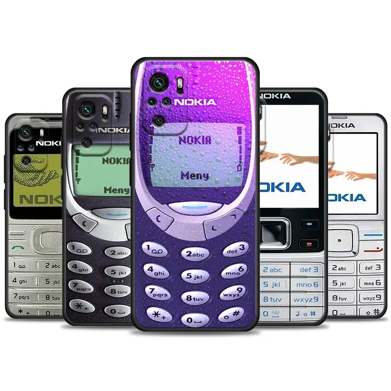 Funny Retro Old Nostalgia Nokia Phone Case For Xiaomi Redmi Note 11 10 9 8 Pro 9S 8A 10S 11 Soft Cover For Redmi Note 8Pro 10Pro
Funny Retro Old Nostalgia Nokia Phone Case For Xiaomi Redmi Note 11 10 9 8 Pro 9S 8A 10S 11 Soft Cover For Redmi Note 8Pro 10Pro