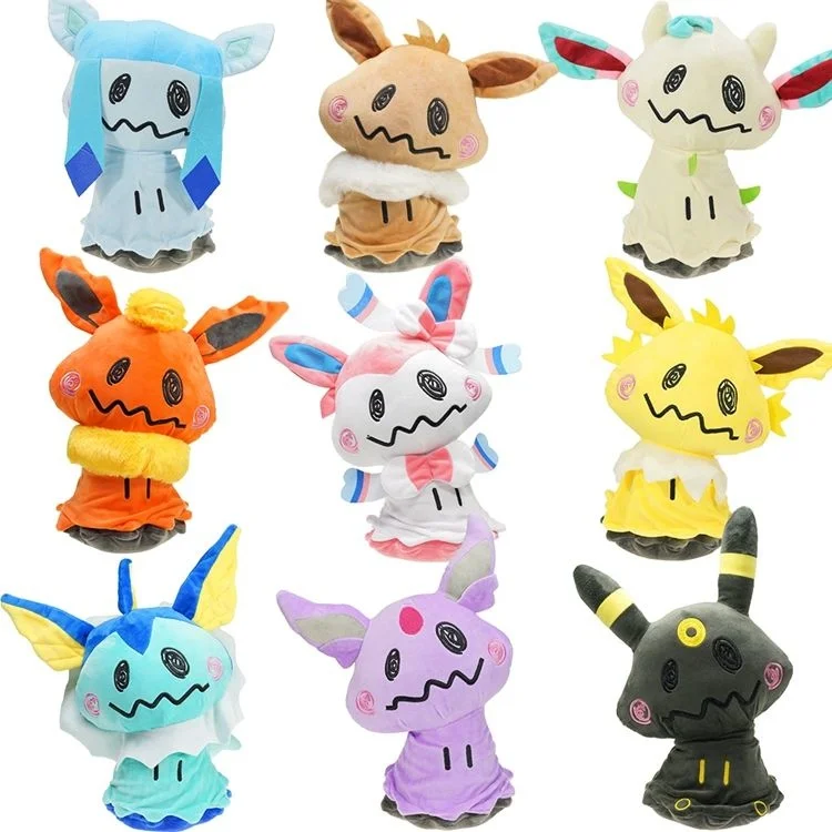 Kawaii Mimikyu Eevee покемон плюшевые куклы 9 видов стилей покемон Мягкая игрушка милый эльф аниме производные подарок на день рождения для детей
Kawaii Mimikyu Eevee покемон плюшевые куклы 9 видов стилей покемон Мягкая игрушка милый эльф аниме производные подарок на день рождения для детей