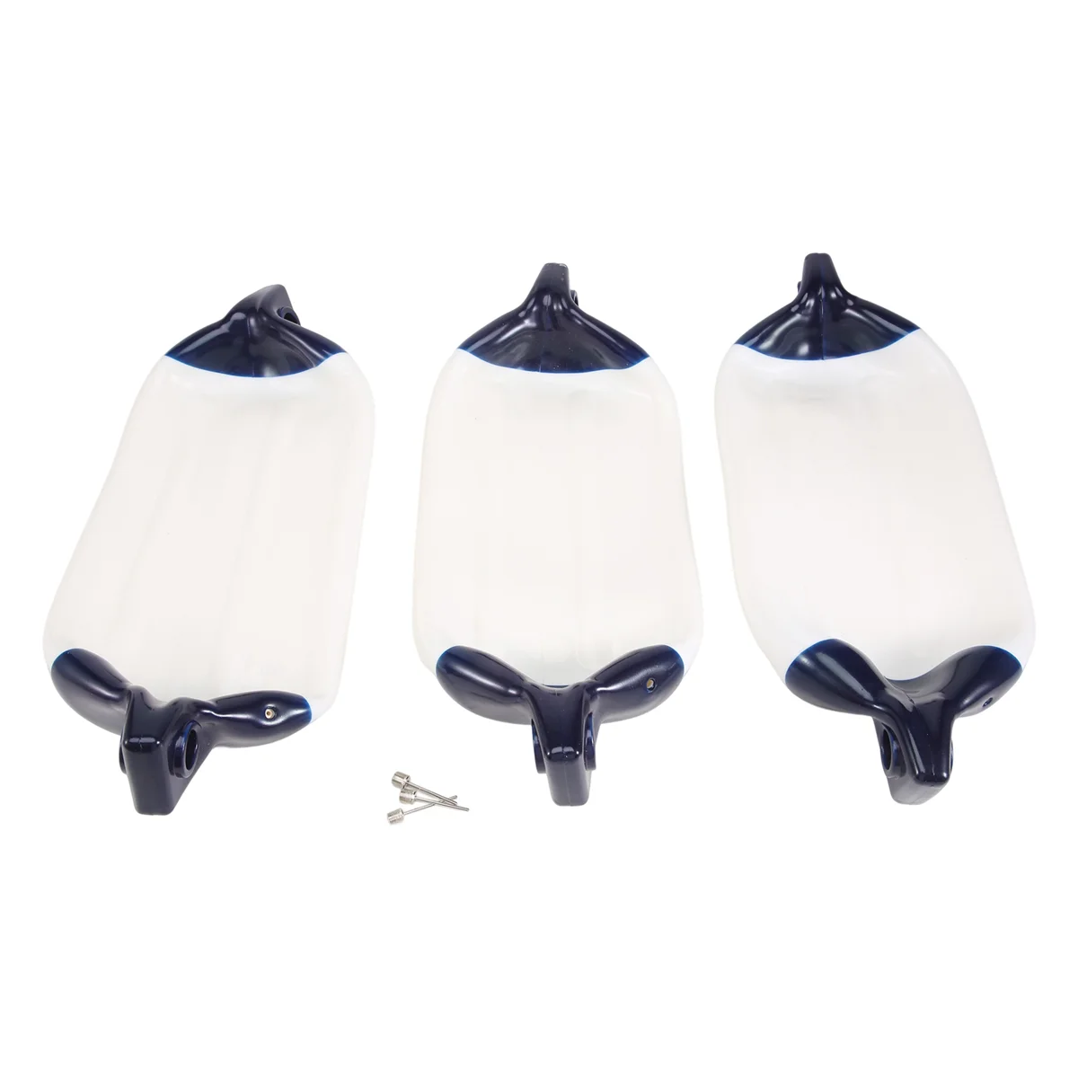 3PCS Inflatable Boat Fender PVC Boat Anchor Bumper Marine Boat Fender for Boat, Sailboat, Cuddy Etc (4.5X16 Inch)
3PCS Inflatable Boat Fender PVC Boat Anchor Bumper Marine Boat Fender for Boat, Sailboat, Cuddy Etc (4.5X16 Inch)